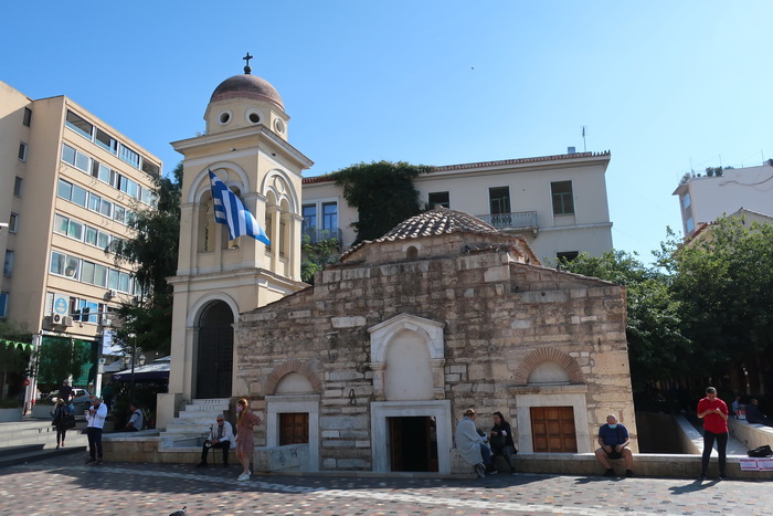 Церковь Панагия Пантанасса, площадь Монастираки