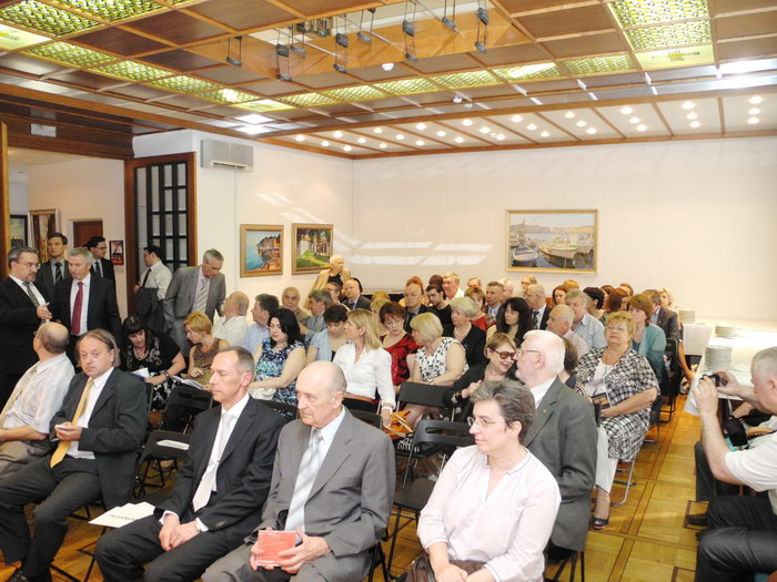 Презентация книги Наталии Воробьёвой в посольстве Хорватии