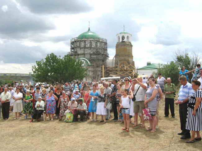Свято-Троицкий Храм в хуторе Дядин